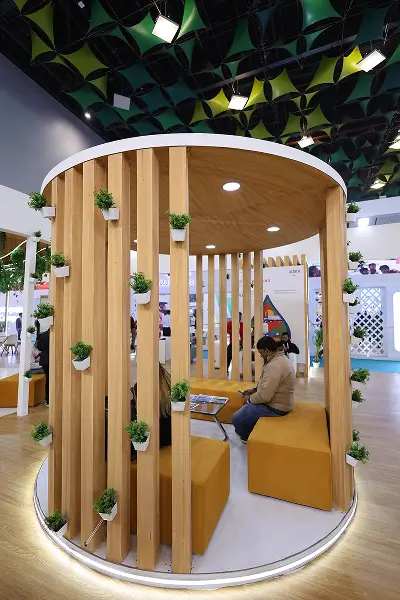 Decortative Waiting Room