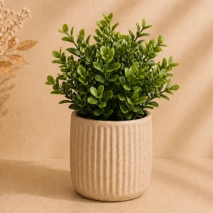 Artificial Plant And Pot