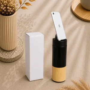 Bottle With Phone Stand