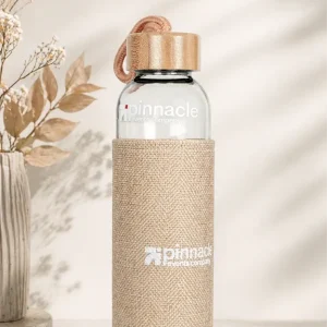 Glass Bottle With Jute Cover