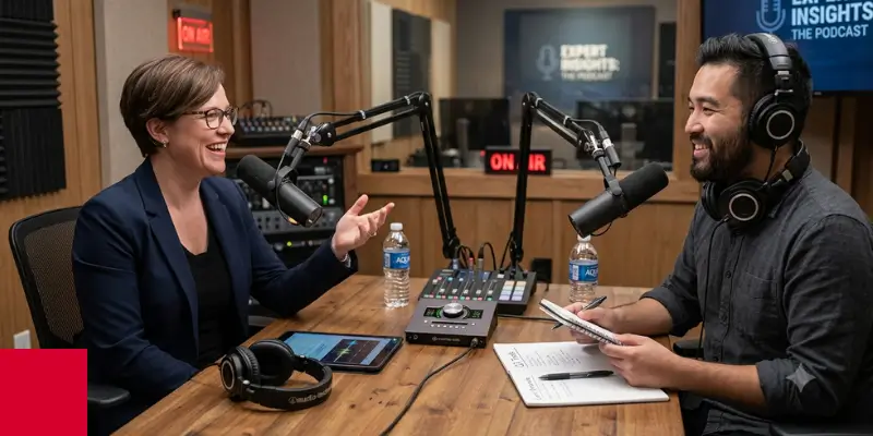 Use Podcasts and Expert Interviews